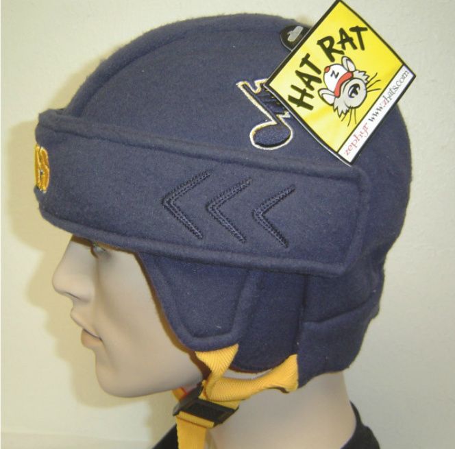 NHL ST. LOUIS BLUES HOCKEY HELMET WINTER CAP  