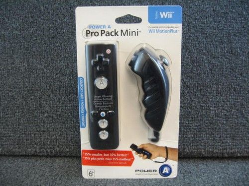 NINTENDO WII Pro Pack Mini Remote & Nunchuck Controller NEW Wiimote 