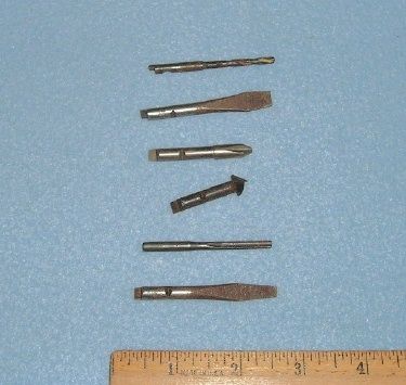 Bits for Yankee 33 & 35 Series Screwdrivers Countersink, Phillips 2 