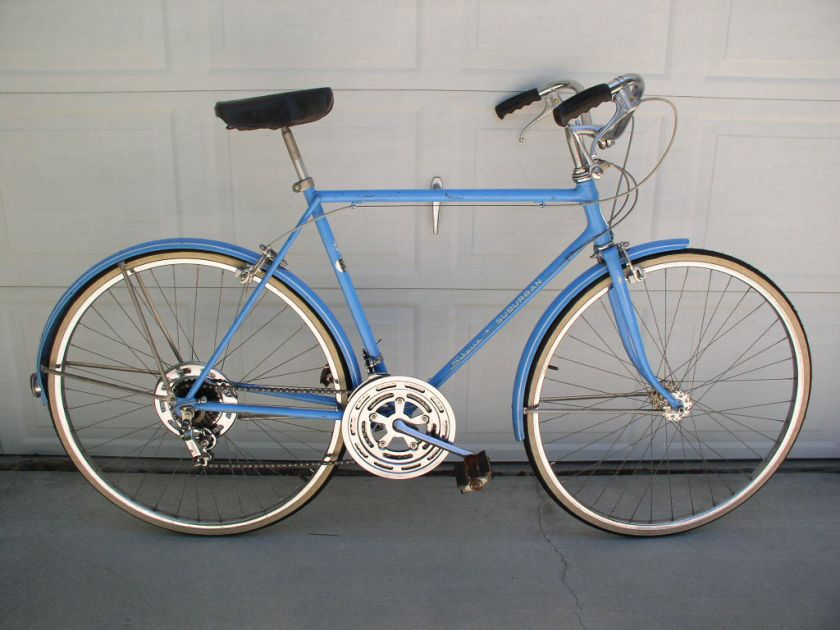 schwinn suburban blue