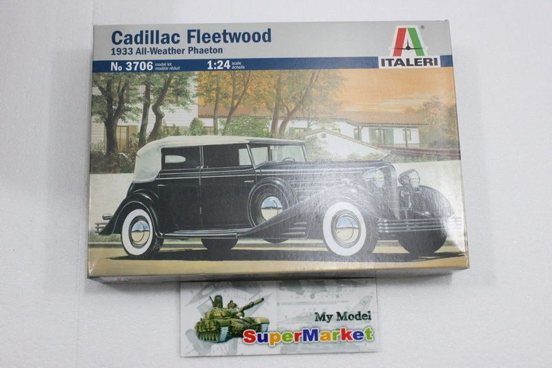 Italeri 1/24 3706 CADILLAC FLEETWOOD 1933 ALL Weather Phaeton  