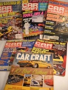 VINTAGE CAR CRAFT MAGAZINES 1 1964,3 1979,2 1989  