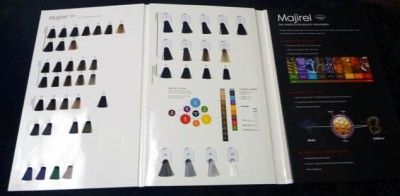 OREAL PROFESSIONAL MAJIREL HAIR COLOR SWATCH BOOK LOREAL  