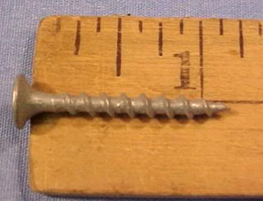 1000 Galvanized Deck Screws 6 x 1 ¼ inch  