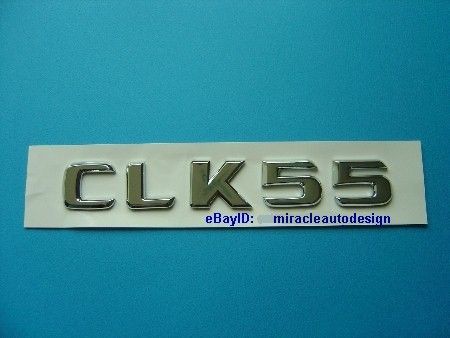  CLK55 TRUNK LETTER EMBLEM BADGE MERCEDES  