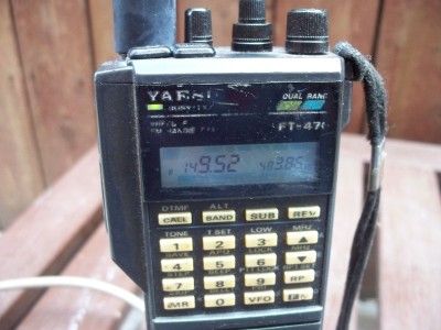 Yaesu FT470 VHF/UHF FM Transceiver  