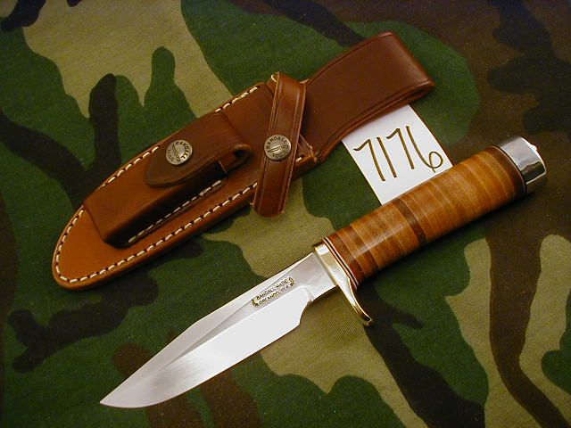 RANDALL KNIFE KNIVES #5 5, LEATHER,#7176  