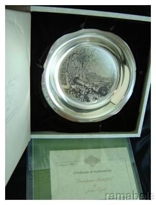 Franklin Mint Sterling Silver Brandywine Battle Wyeth  