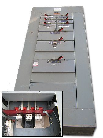 QMB Square D Electrical Dist. Panel   