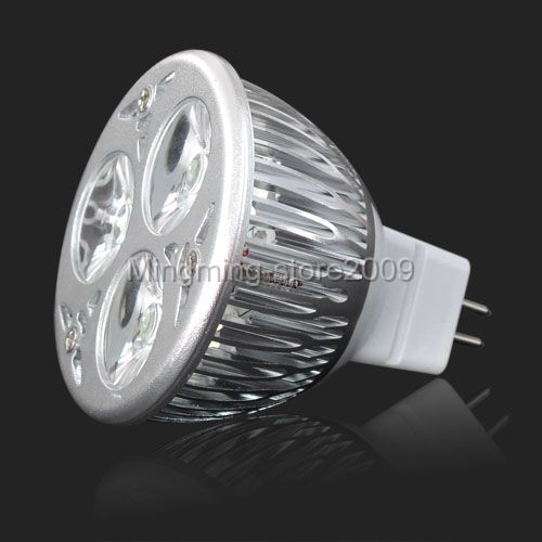 9W Mr16/12V Gu10/220V E27/220V 3x3W Led Light Warm Cool White Light 