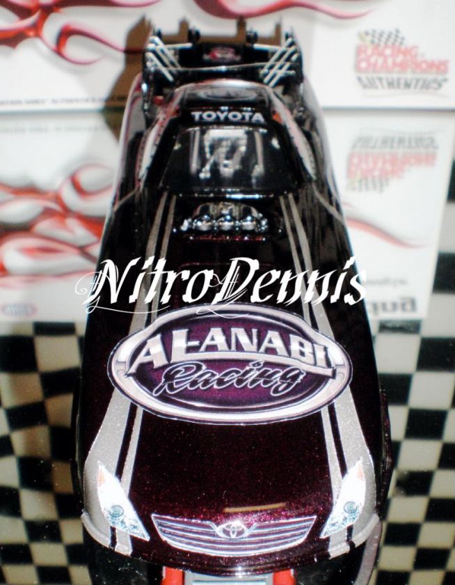 NHRA DEL WORSHAM 124 AL ANABI Funny Car Custom RARE  