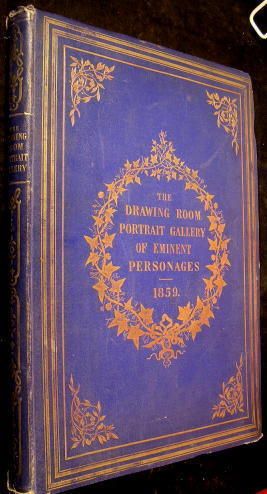 Drawing Room Portrait Gallery 1859 folio w/ 40 plates  