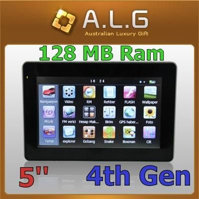 CAR GPS NAVIGATION SYSTEM 2011 AUS 3D MAP 4GB 128MB  