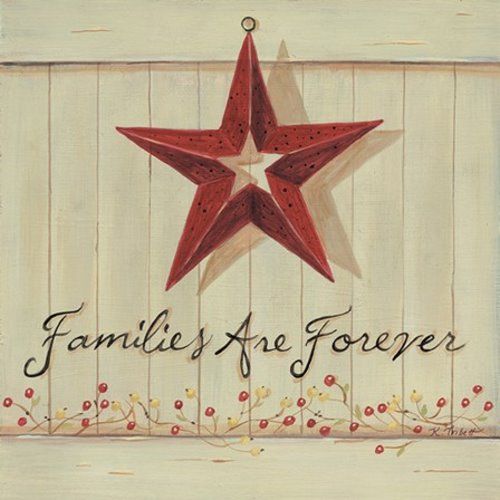 Families Are Forever Karen Tribett Framed or Unframed  