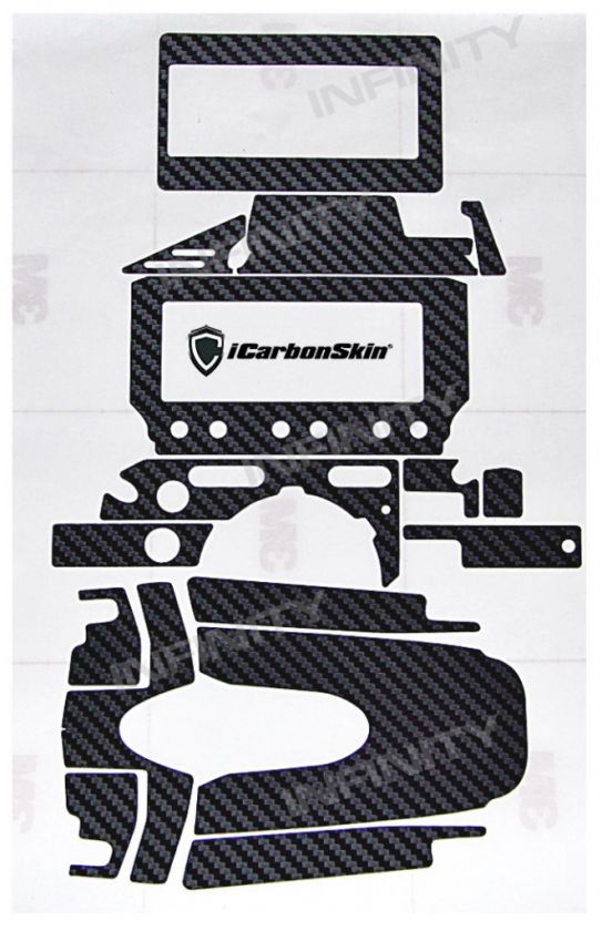 AIRTRONICS SANWA M11 RADIO CARBON FIBER SKIN 3M Di NOC  