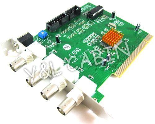 CH Channel Security Camera Video Capture PCI DVR Card  