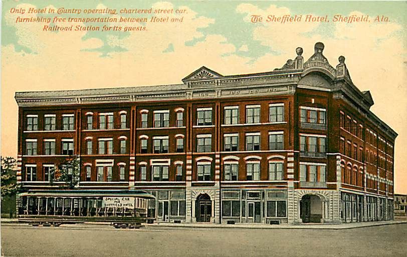 AL SHEFFIELD THE SHEFFIELD HOTEL VERY EARLY T42711  