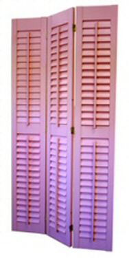 English Cottage SCREEN Room Divider SOLID WOOD 40 Colors Fine 