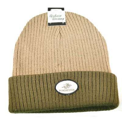 WINCHESTER AMMO HUNTING BEANIE KNIT TOQUE HAT CAP CUFF  