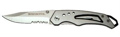 NEW WINCHESTER 3 Folding Pocket Camping Hunting Fishing Knife Open 