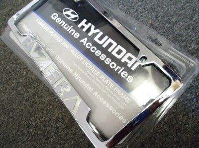 GENUINE ACCESSORIES HYUNDAI AZERA LICENSE PLATE FRAME  