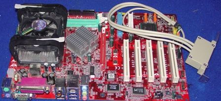 MSI 848P NEO Motherboard + P4 2.8/512/533  