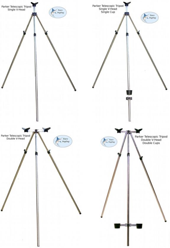 5ft TELESCOPIC COARSE/SEA FISHING TRIPOD/ROD REST  