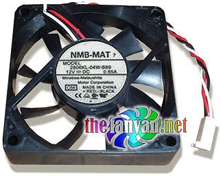 NMB 2806KL 04W B89 70mm x 15mm Tachometer CPU Fan NEW  