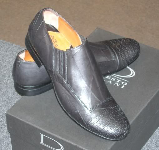 Ernesto Dolani 7145 Mens Leather Shoes 44 / US 11  11.5  