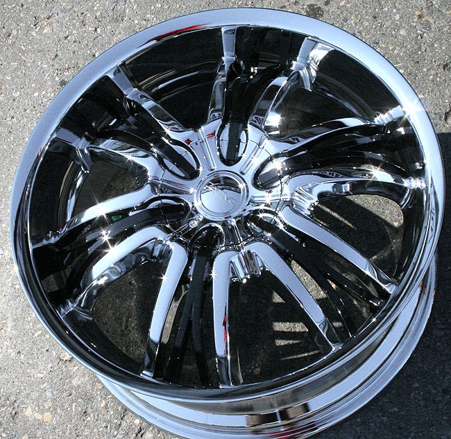 RVM 767 20 CHROME RIMS WHEELS MAXIMA ALTIMA MURANO  