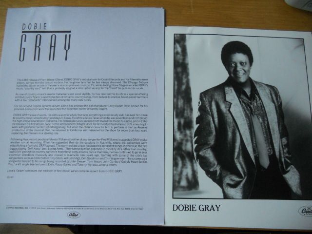 Dobie Gray  From Where I Stand Press Kit  