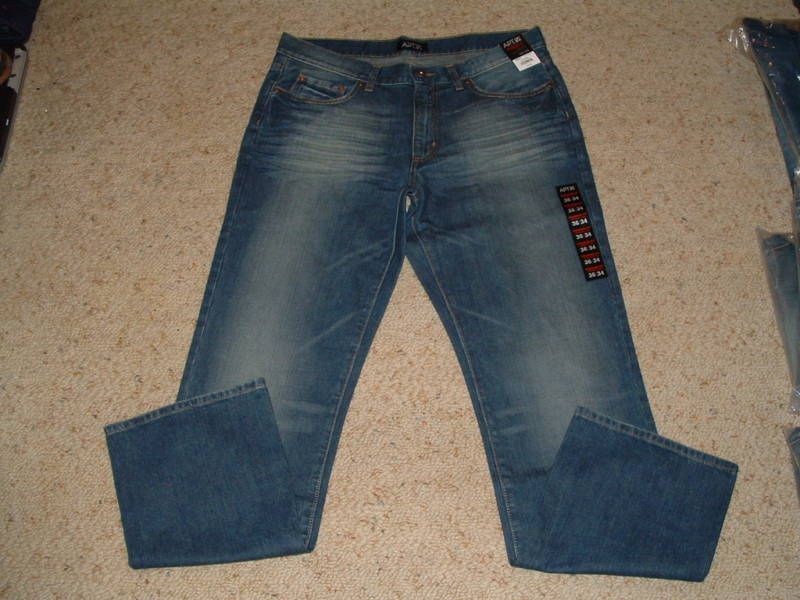 36 X 34 APT.9 STANDARD FIT STRAIGHT LEG JEANS NWT  