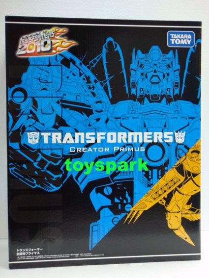 JAPAN TRANSFORMERS Campaign 2010 CREATOR PRIMUS G1 misb  