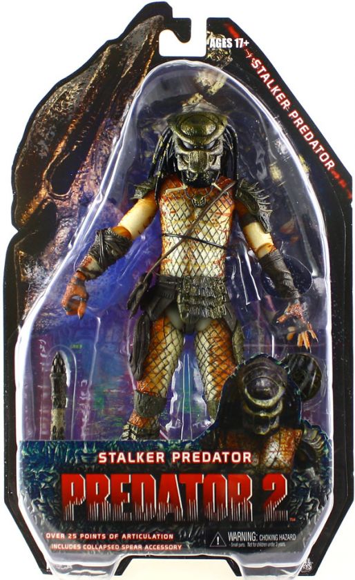 PREDATOR 2 NECA SERIES 5 STALKER PREDATOR 7 ACTION FIGURE  