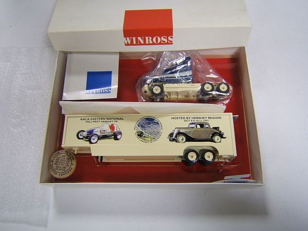 Winross AACA Hershey Antique Car Transporter 1997  