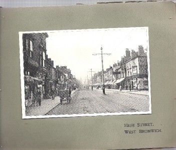 VINTAGE  A SOUVENIR OF WEST BROMWICH BOOKET, ENGLAND  