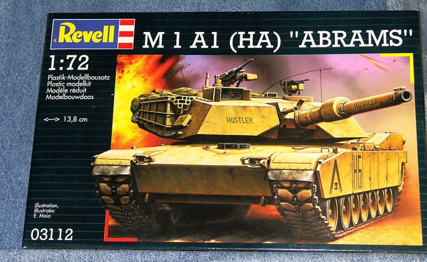 Revell 03112  1/72 M1A1 (HA) Abrams MBT  