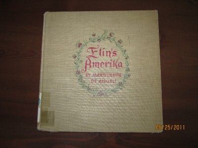 Elins Amerika Marguerite de Angeli 1st Edition HC  