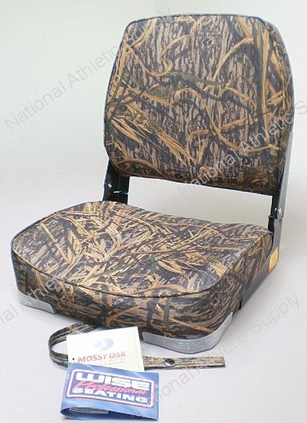   Fold Down Camo Fishing & Duck Hunting Boat Seat 085211730205  