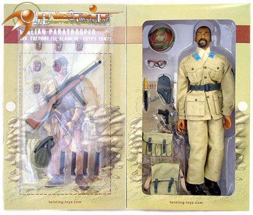 Twisting Toyz Italian Paratrooper Andrea Action FIgure  