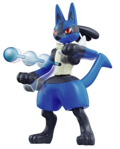 title takara tomy pokemon lucario battle action figure size 4 cm 