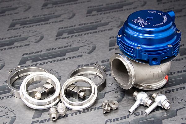 BLUE Tial MVR44 44mm Water Cooled Wastegate V Band V44  