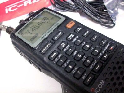 Icom IC R20 scanner, still the daddy  