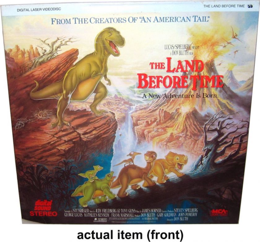 The Land Before Time A New Adventure is Born (LASERDISC)  