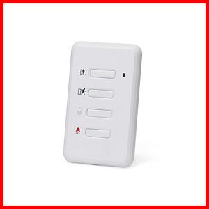 WS4979   Wireless 4 Button Wall Plate  