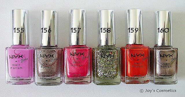 NYX Girls Nail Polish  Pick Your 3 Colors    