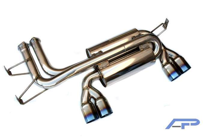 Agency Power Exhaust Muffler Ti Tips BMW M3 E46 01 05  