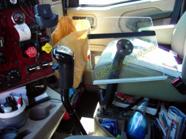 BIG TRUCK LAPTOP MOUNT & QD SAVE $$ BUYING HERE `  