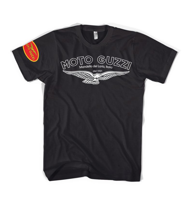 Moto Guzzi 1921 vintage retro style motorcycle t shirt  