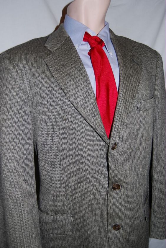 CHAPS RALPH LAUREN 44L 44 SOFT TWEED BLAZER  